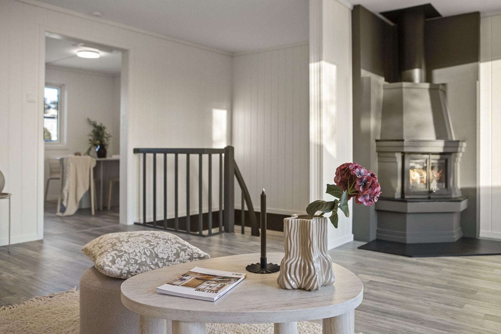 En deilig peisovn gir lun og god varme i boligen Galleribilde