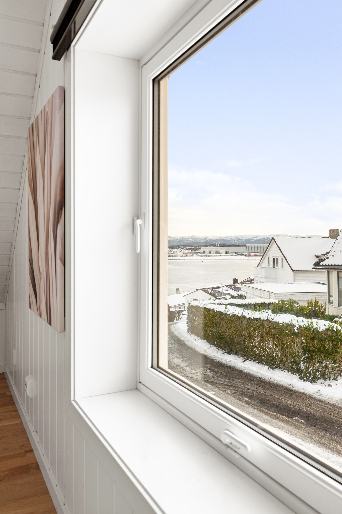 Fin utsikt fra soverommet i 2. etasje Galleribilde