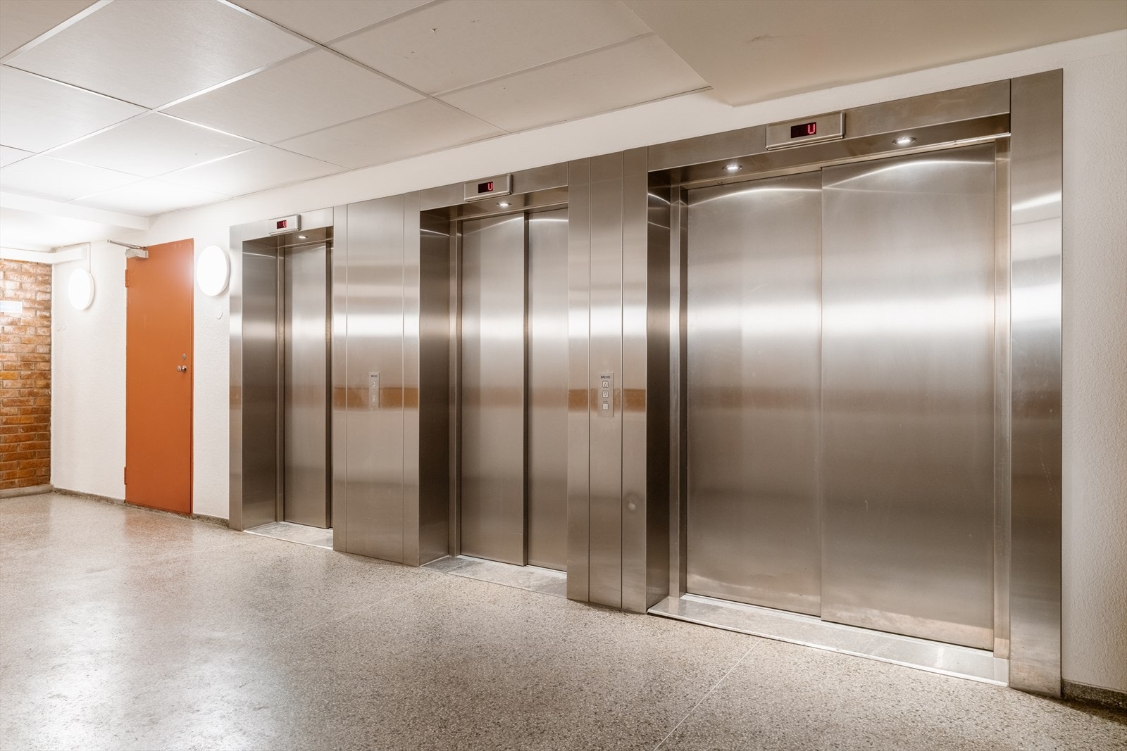 Heisadkomst til boligen, parkeringskjelleren og takterrassen. Galleribilde