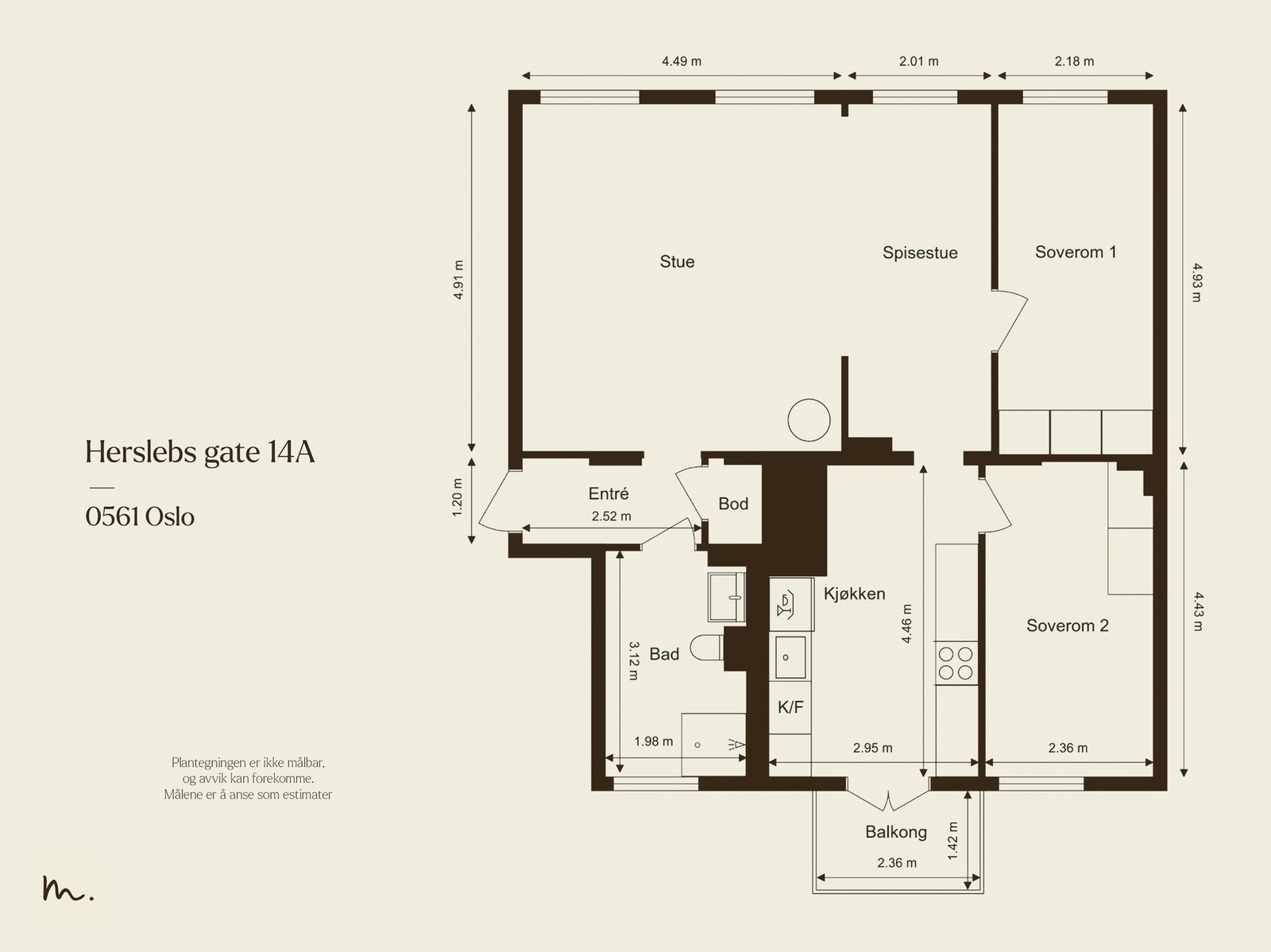 Plantegning. Galleribilde