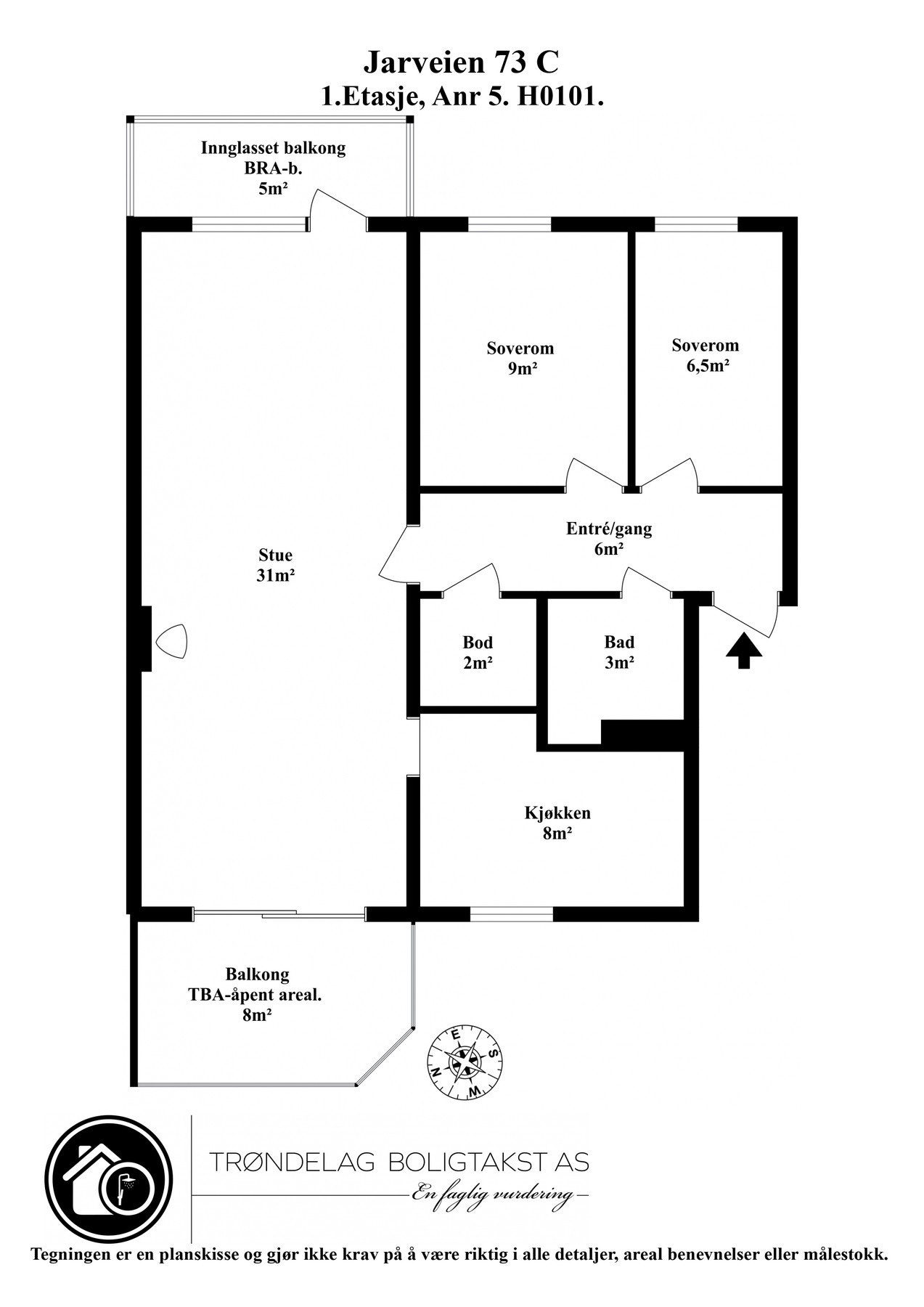 Planskisse. Galleribilde