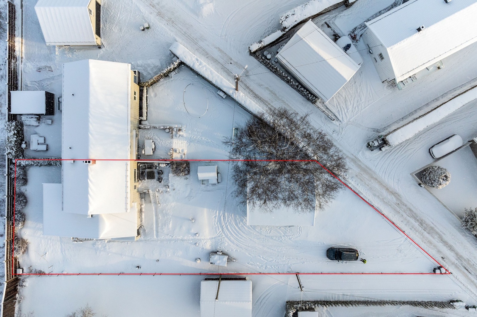 Stor tomt på 907 kvm Galleribilde