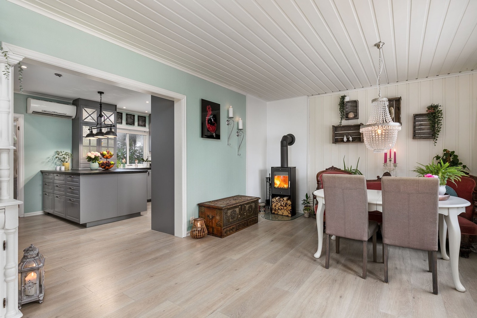 Varmepumpe sørger for en stabil temperatur. Galleribilde