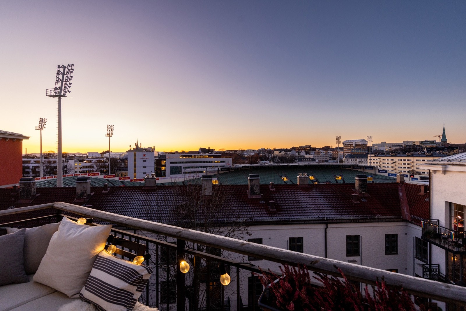 Fantastisk utsikt. Galleribilde