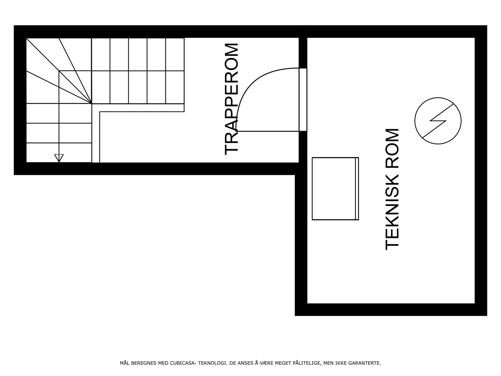 Plantegning u.etg til hoveddel Galleribilde