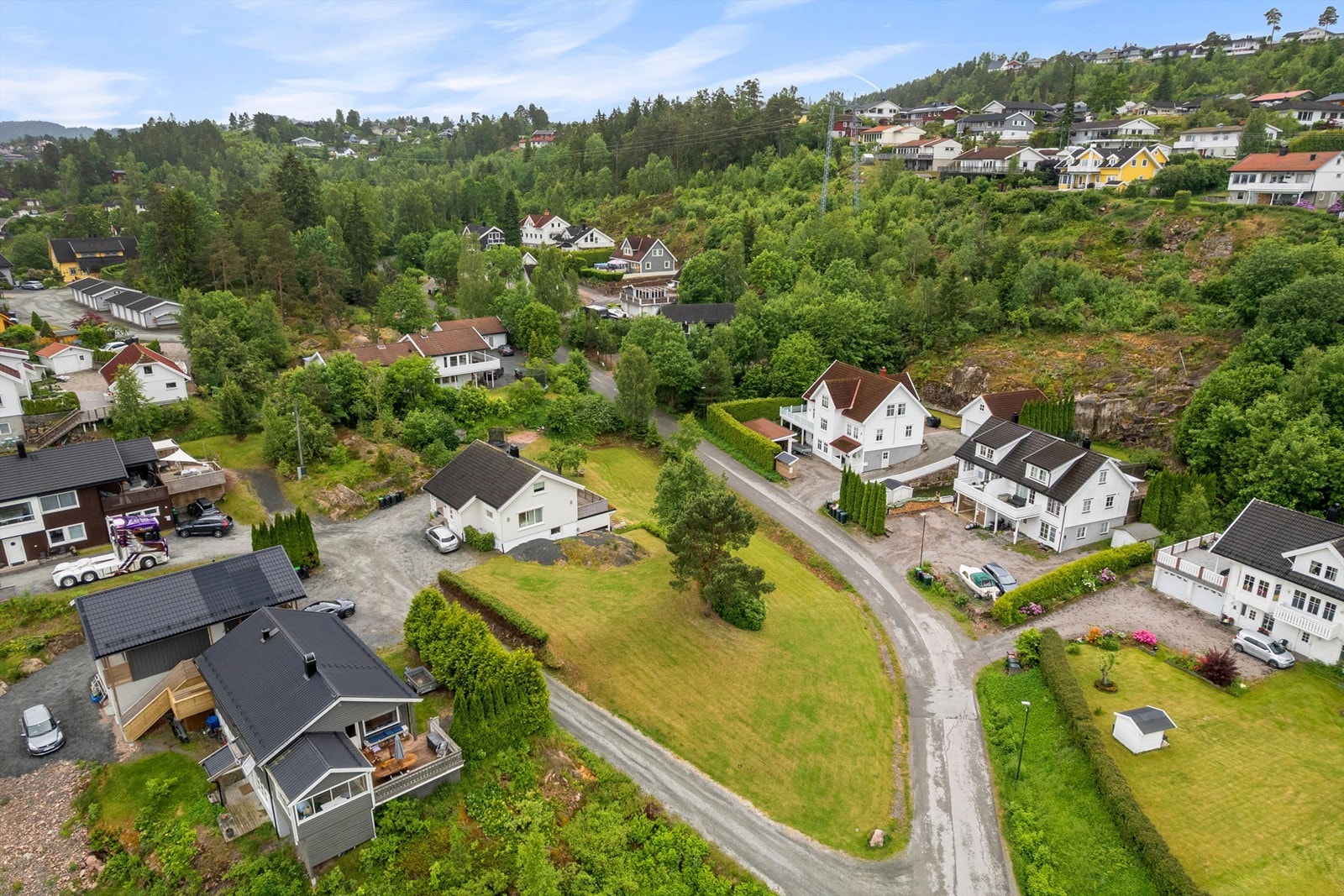 Tomten gir muligheter til videre utvikling Galleribilde