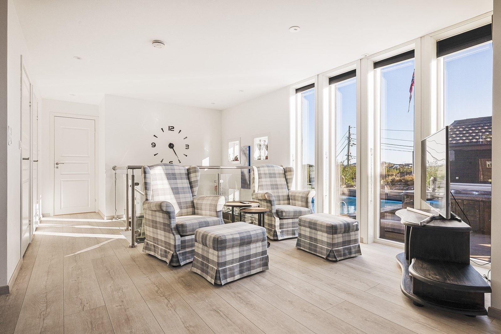 Velkommen opp i hoveddelens 1.etg! Galleribilde