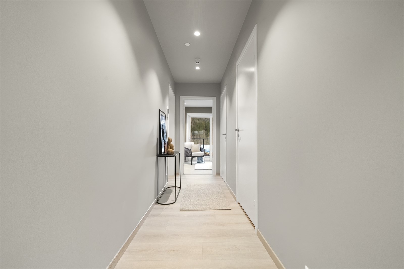 Downlights i taket Galleribilde