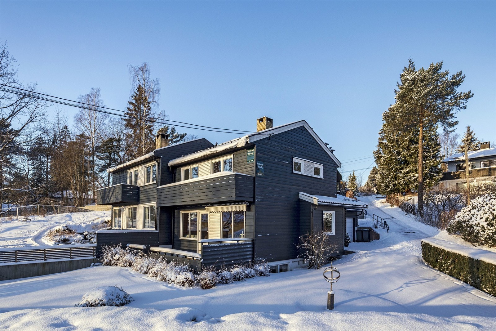 Velkommen til Peder Ankers vei 6! Foto: Hanne Bruland Galleribilde