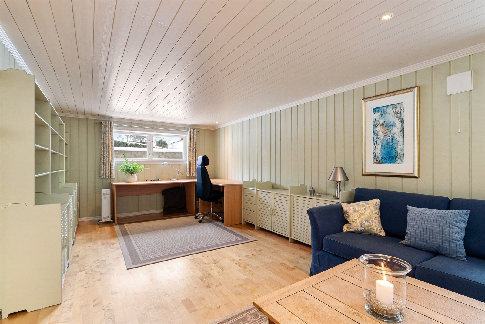 Lys kjellerstue Galleribilde