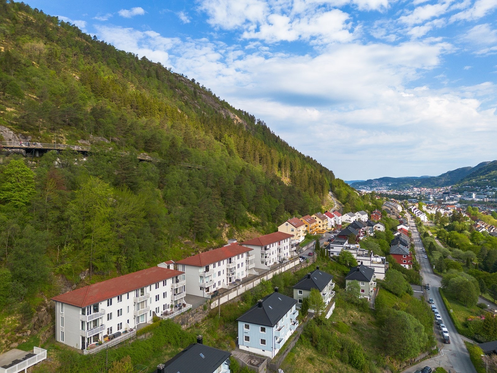 - Området kombinerer nærheten til byliv med gode turmuligheter, perfekt for både den sosiale livsnyteren og den naturglade - Galleribilde