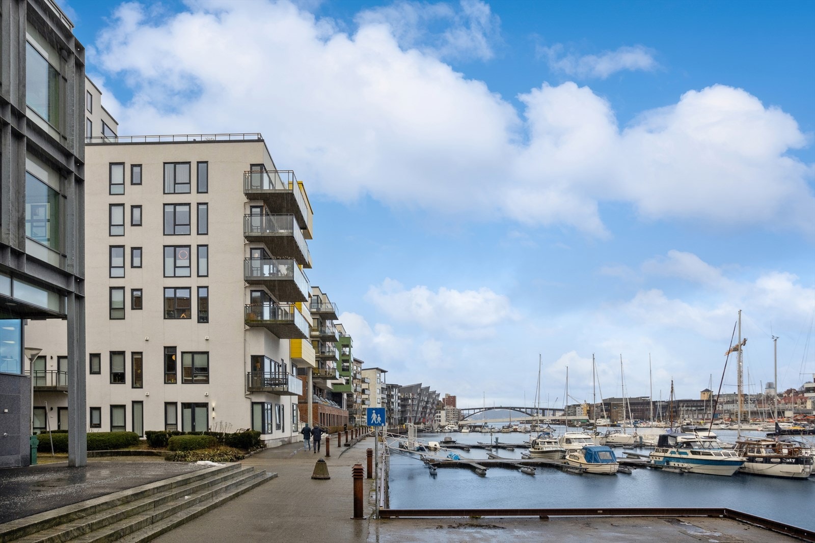 Damsgårdssundet på sitt beste med nærhet til byen Galleribilde