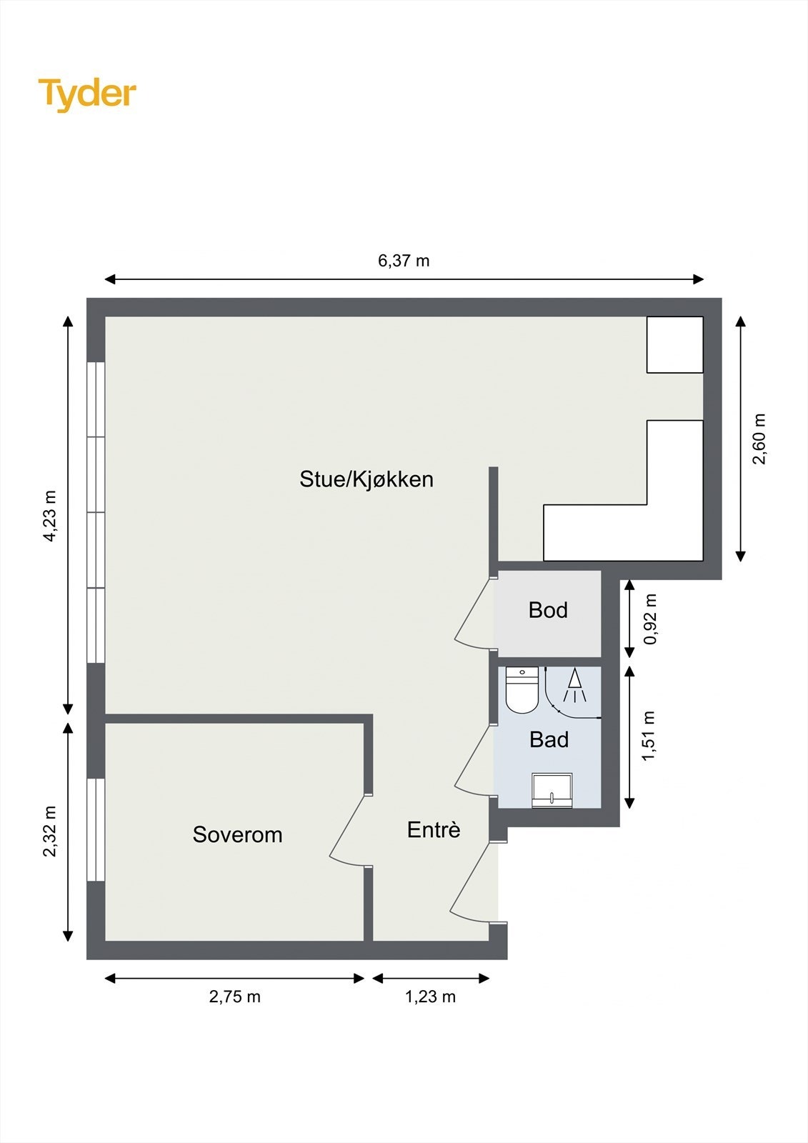 Båhusveien 12, 0573 Oslo - 2. etasje. Galleribilde
