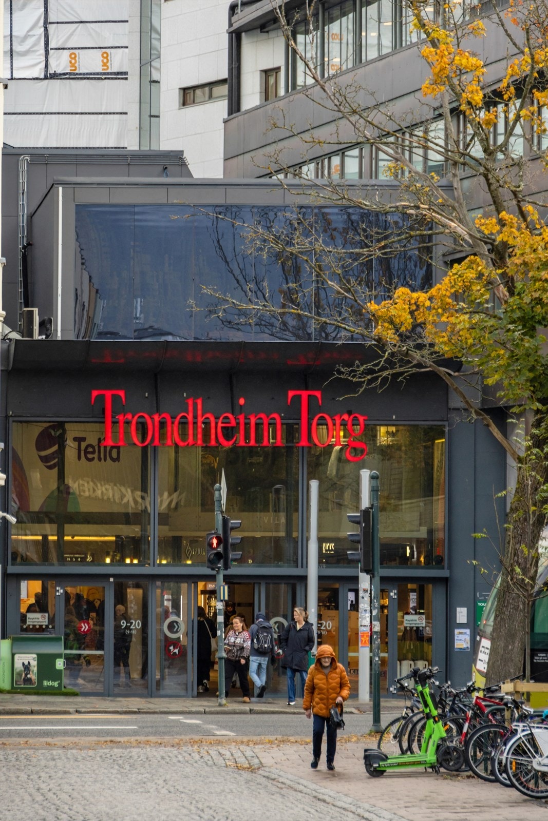 Kort vei til Kjøpesenteret Trondheim Torg. Galleribilde