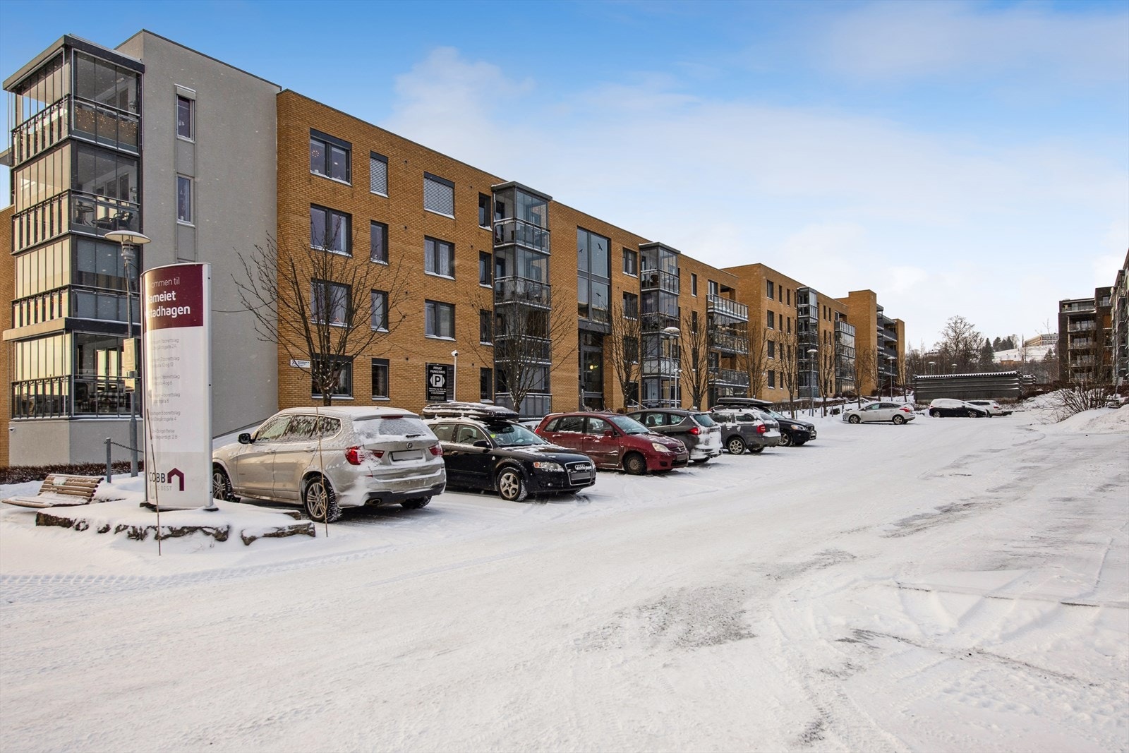 Det hører med egen parkeringsplass. Galleribilde