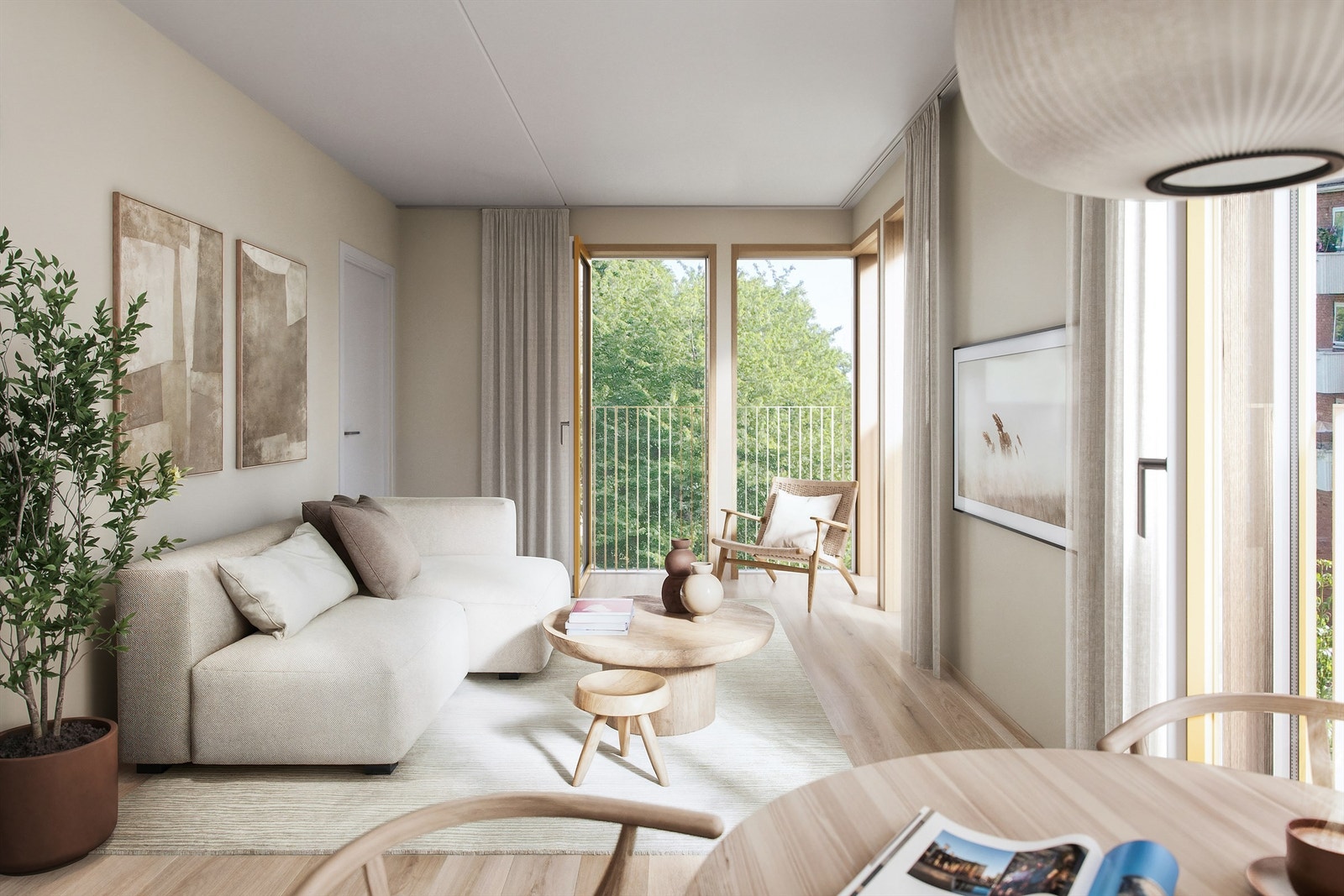 2-roms leilighet som byr på en gjennomtenkt og planeffektiv løsning hvor arkitektene har fokusert på en optimal utnyttelse av arealet.jpg Galleribilde