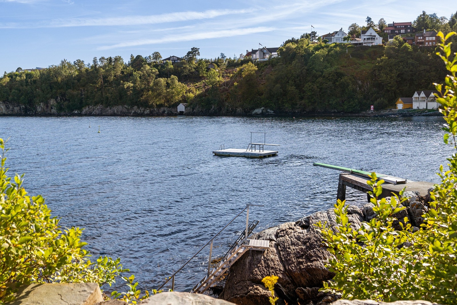 Det er flere populære badeplasser i nærområdet. Galleribilde