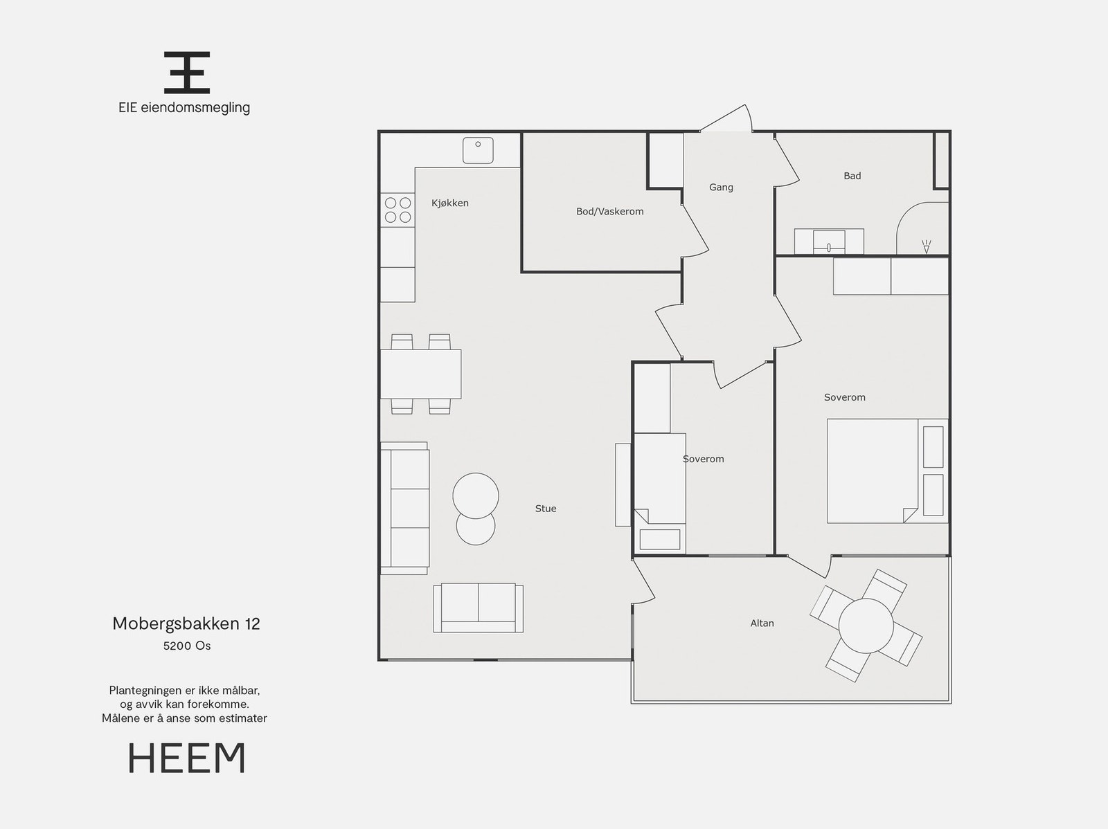 Plantegning, 2. etg Galleribilde