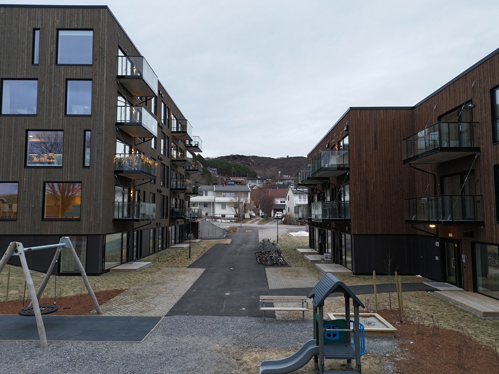 Her er det en veletablert fellesareal Galleribilde