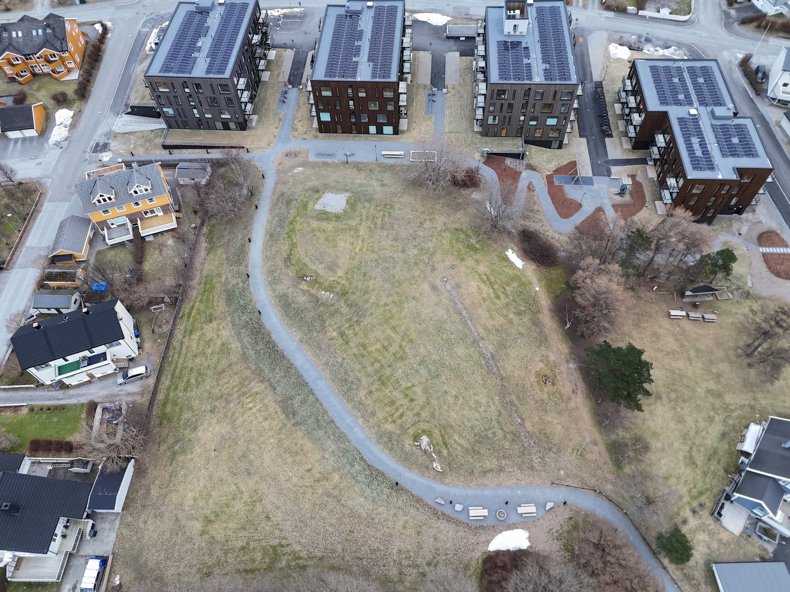 Og like ved er det etablert en park for uteaktiviteter Galleribilde