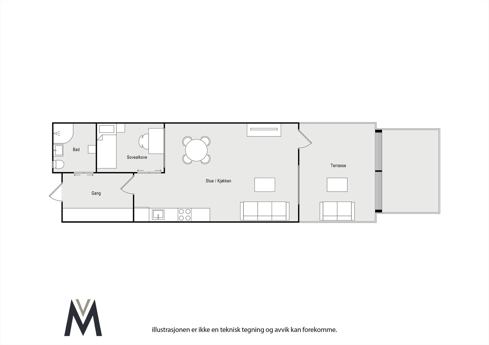 Plantegning. Galleribilde