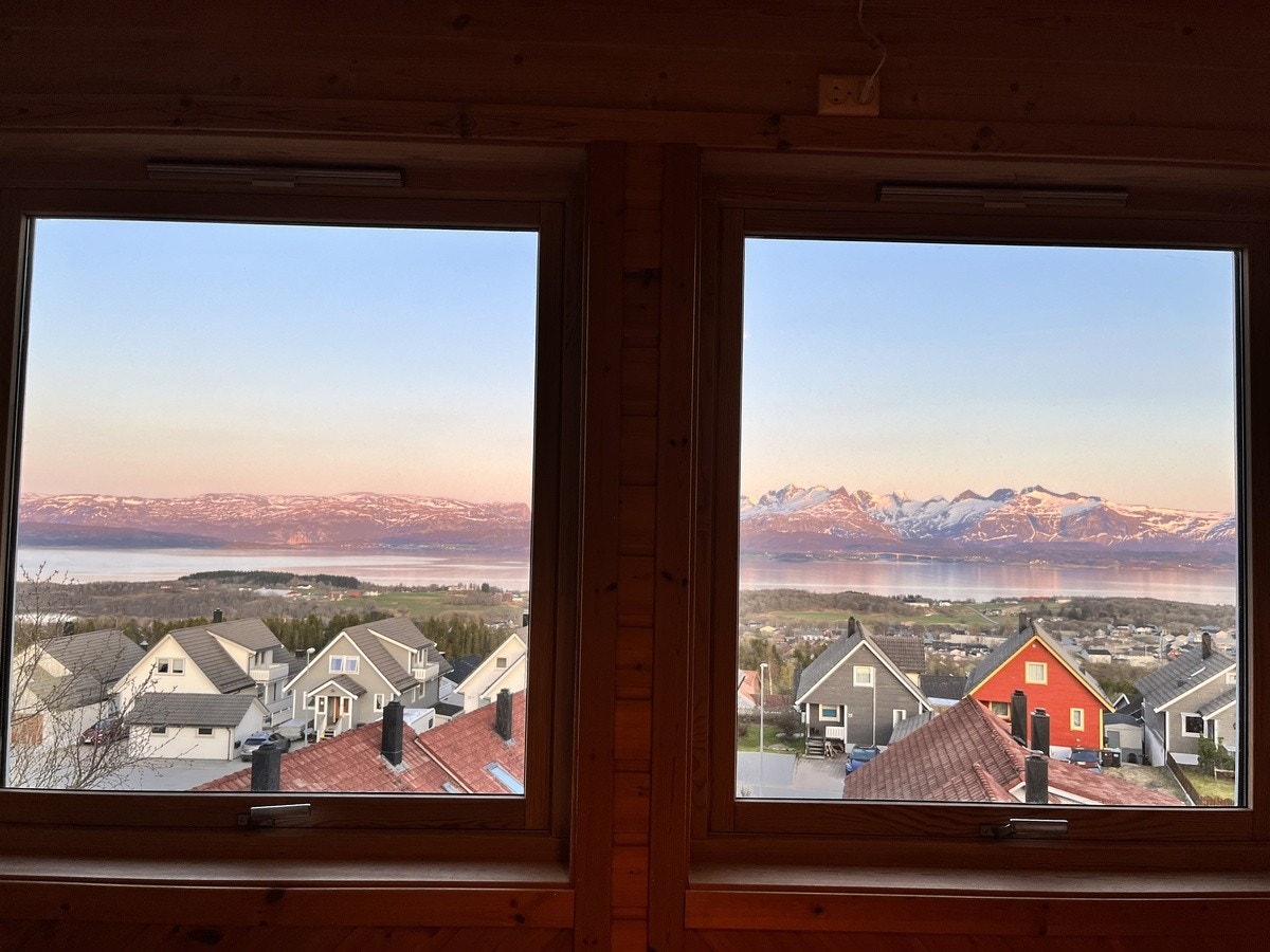 Utsikt fra soverom nr. 1. Galleribilde