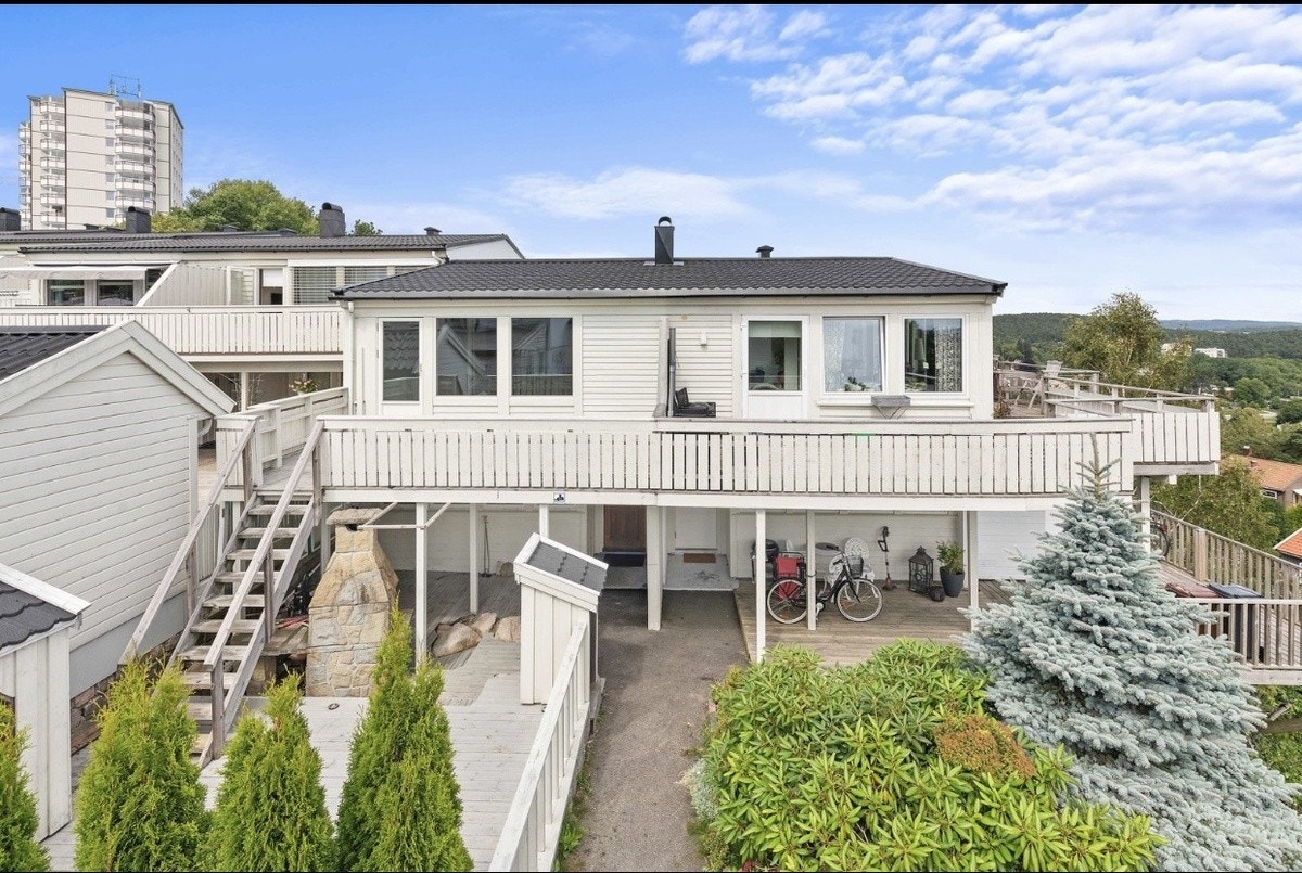 Tomannsboliger i rekke Galleribilde