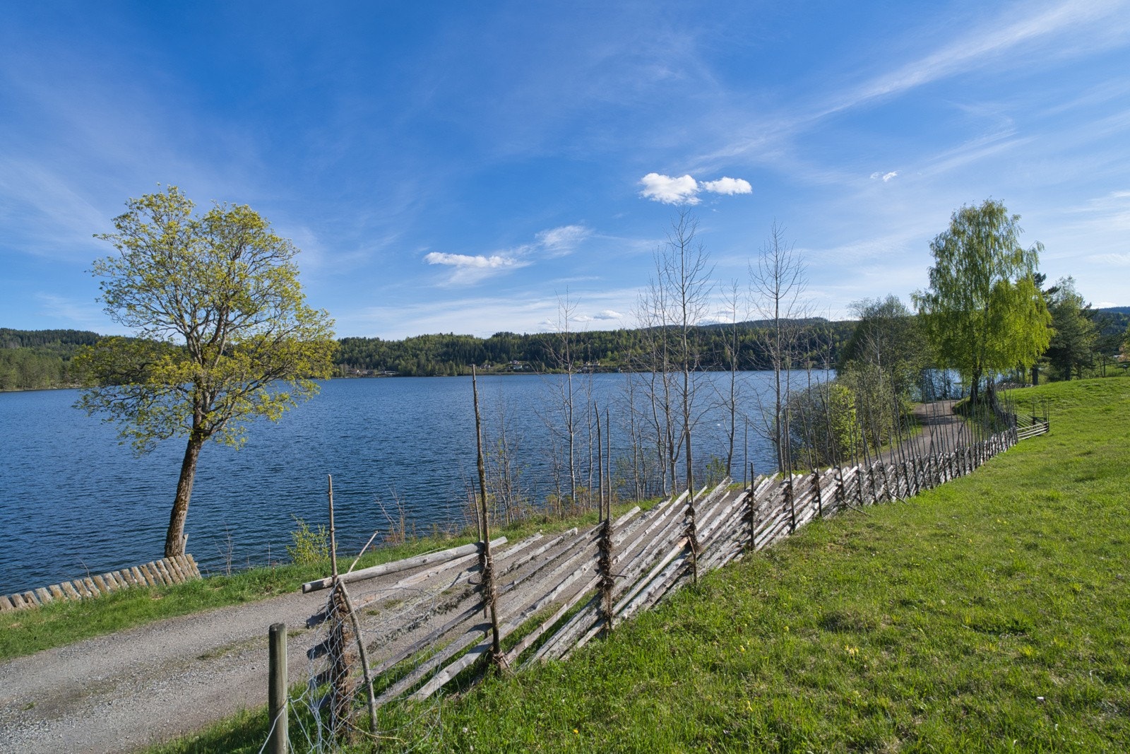 Hagatjern bare noen hundre meter i fra boligen. Galleribilde