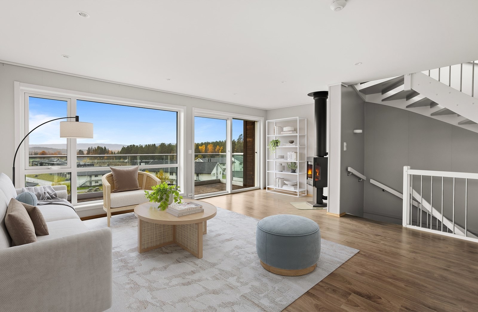 Dette er et moderne og innholdsrikt kjedehus fra 2019 med en familievennlig beliggenhet. Galleribilde