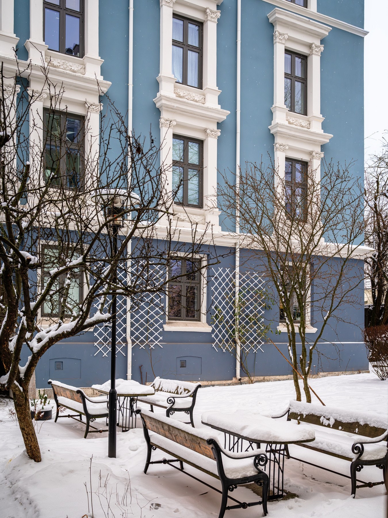 Fellesområder er opparbeidet med hyggelige sitteplasser. Galleribilde