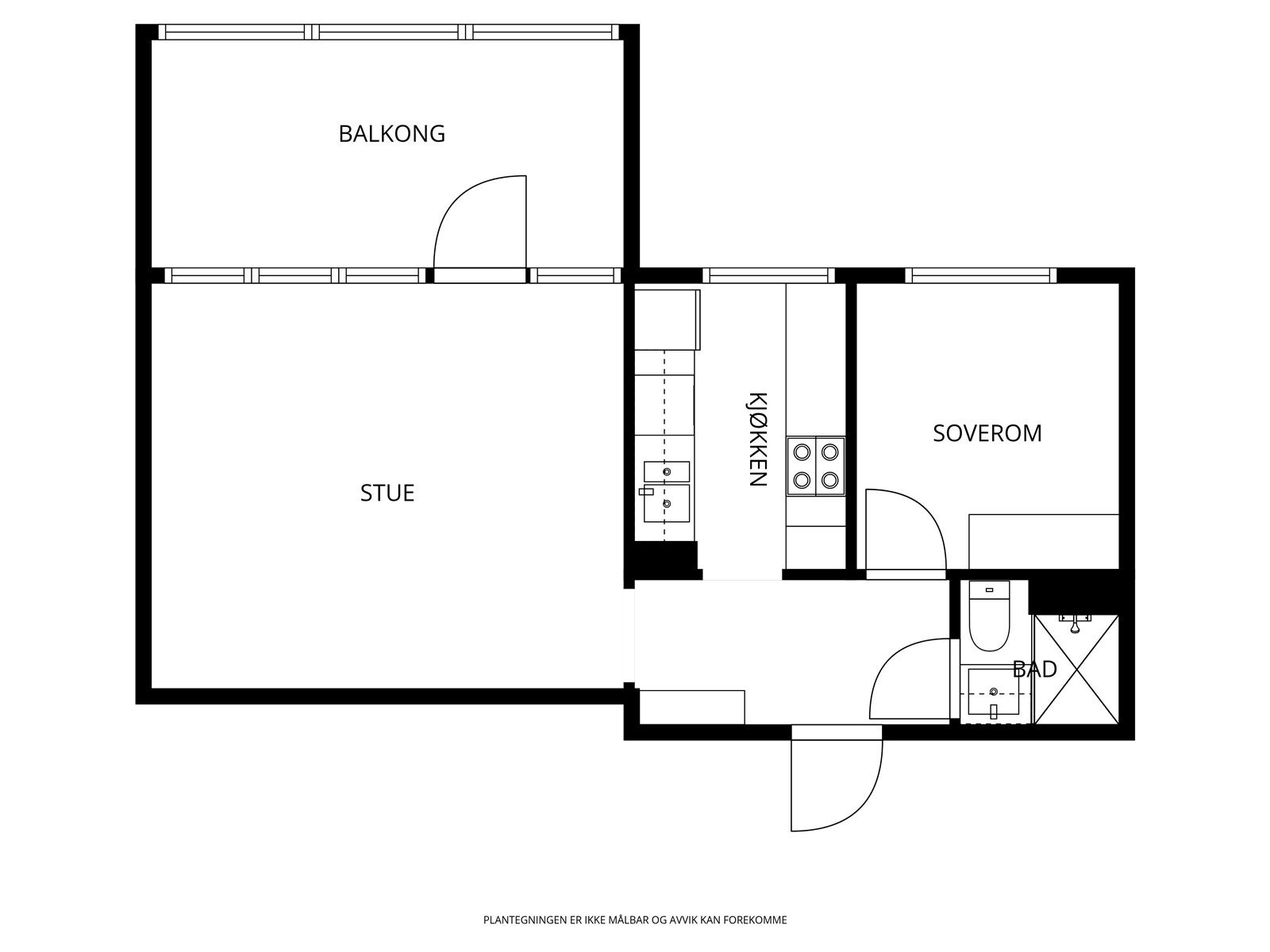 Planskisse. Galleribilde