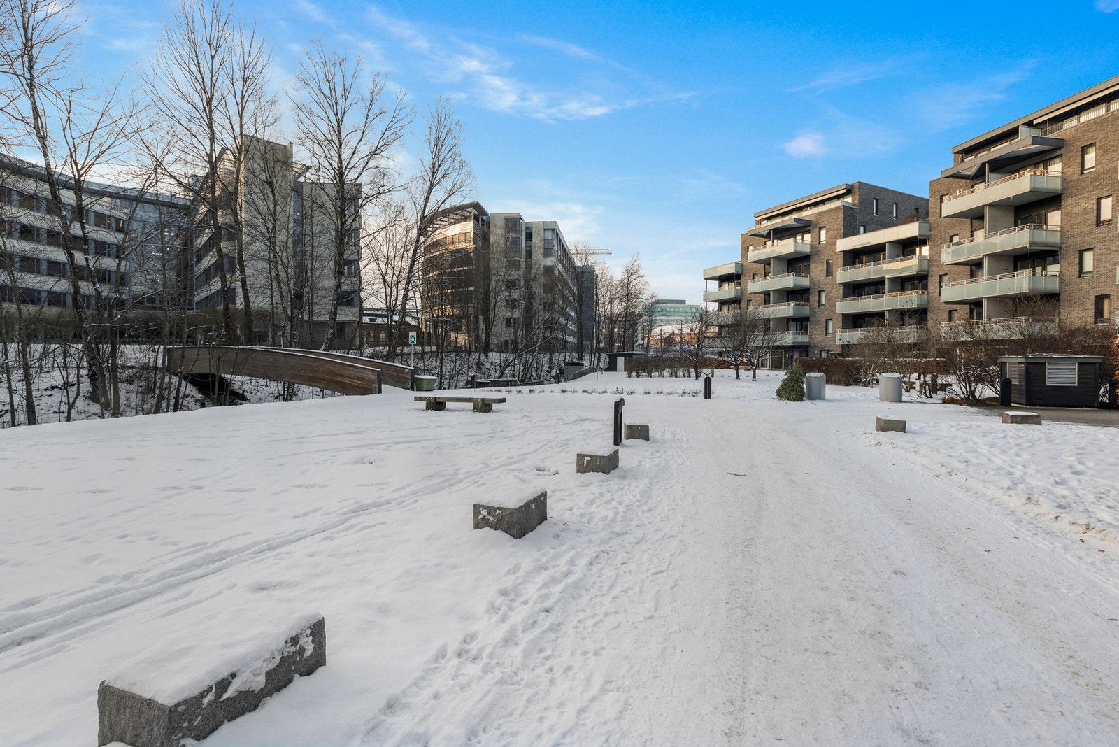 Parklignende fellesarealer Galleribilde