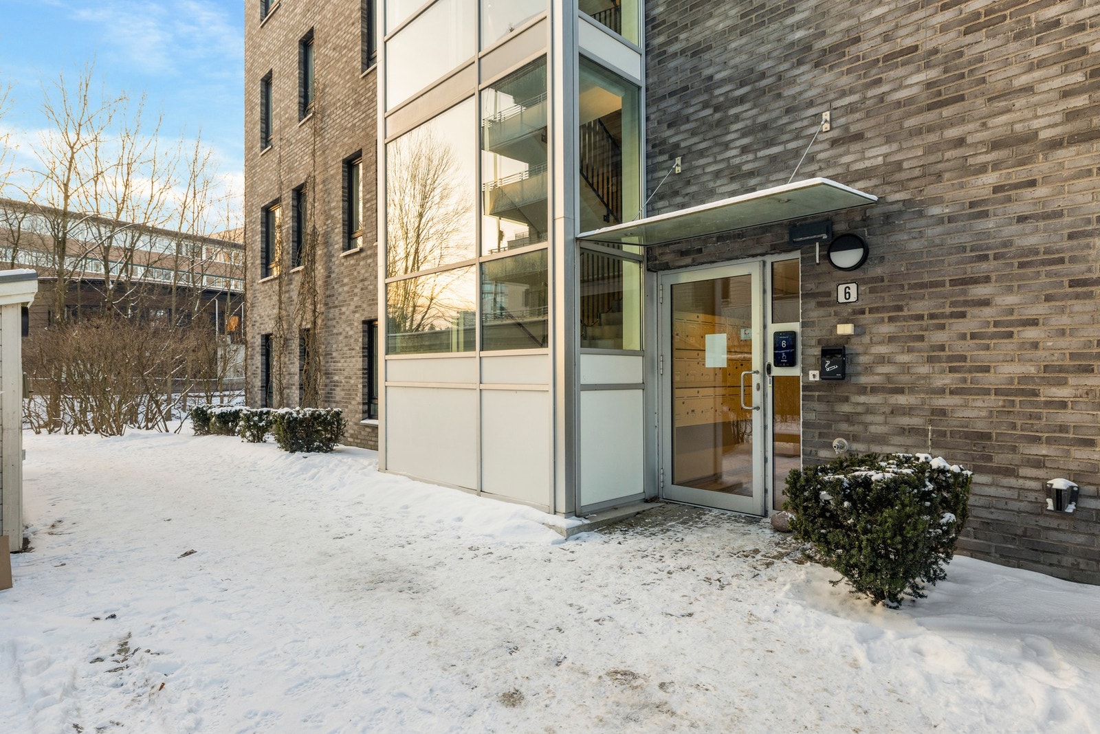 Inngangsparti Galleribilde