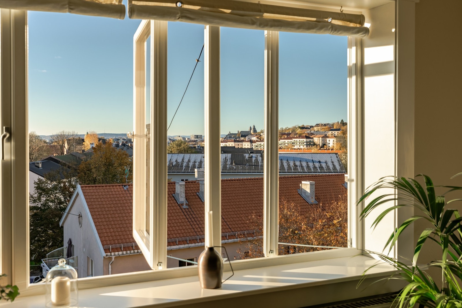 Her er det fantastisk lys, da boligen i sin helhet er vendt mot sør. Galleribilde