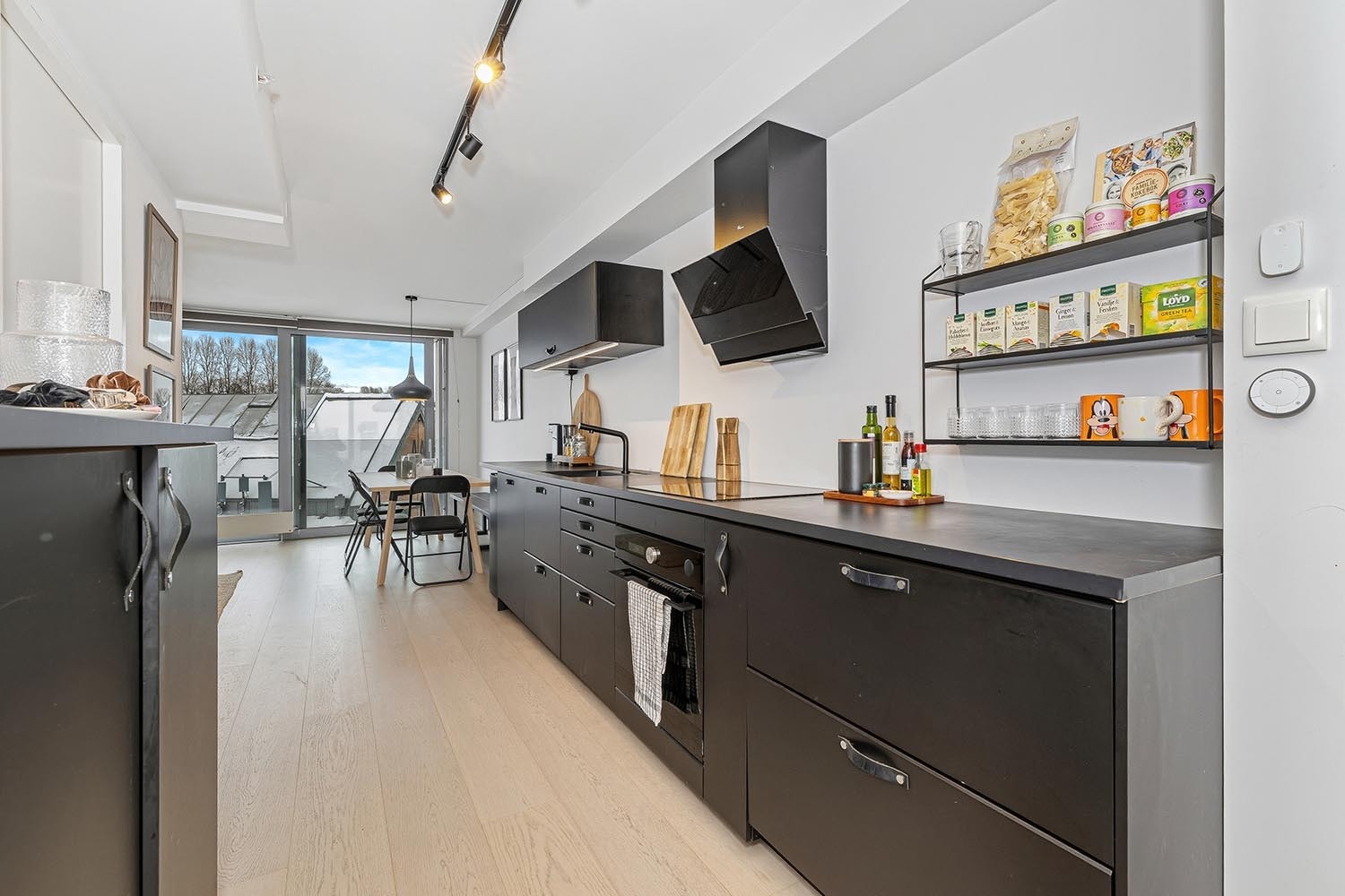 Åpen kjøkkenløsning. Galleribilde