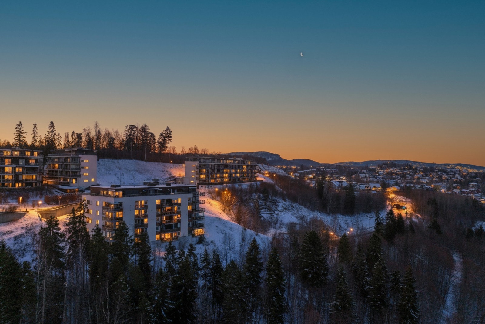 Her bor du med kort vei til både kollektivtransport, dagligvare og servicetilbud - samtidig som du har enkel adkomst til både Sandvika og Asker. Galleribilde