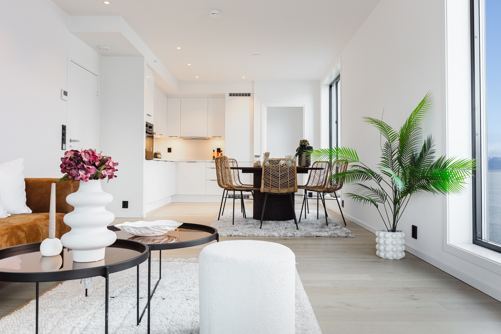 Vannbåren varme i gulv bidrar til å holde strømkostnadene nede. Galleribilde