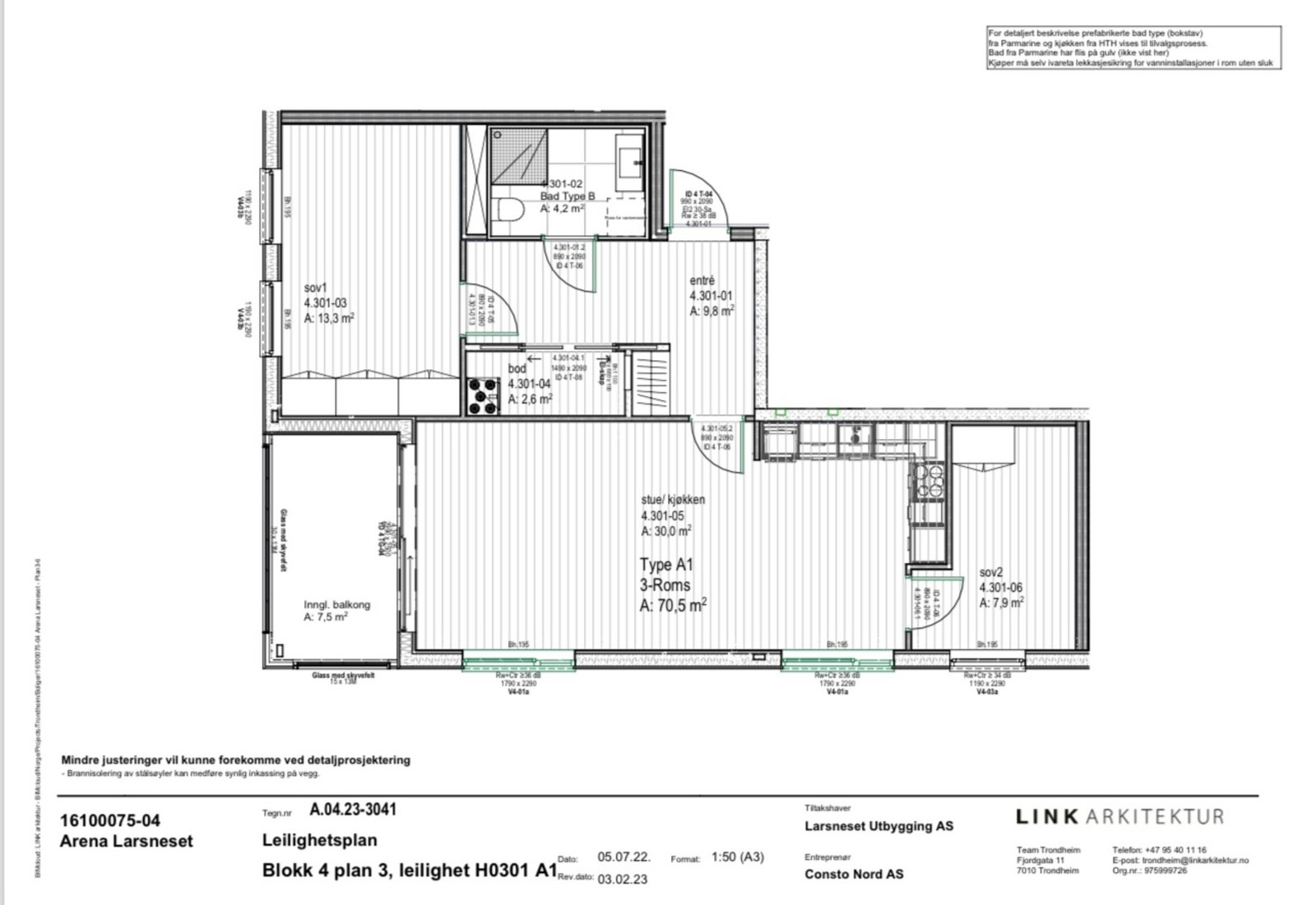 Planskisse. Galleribilde