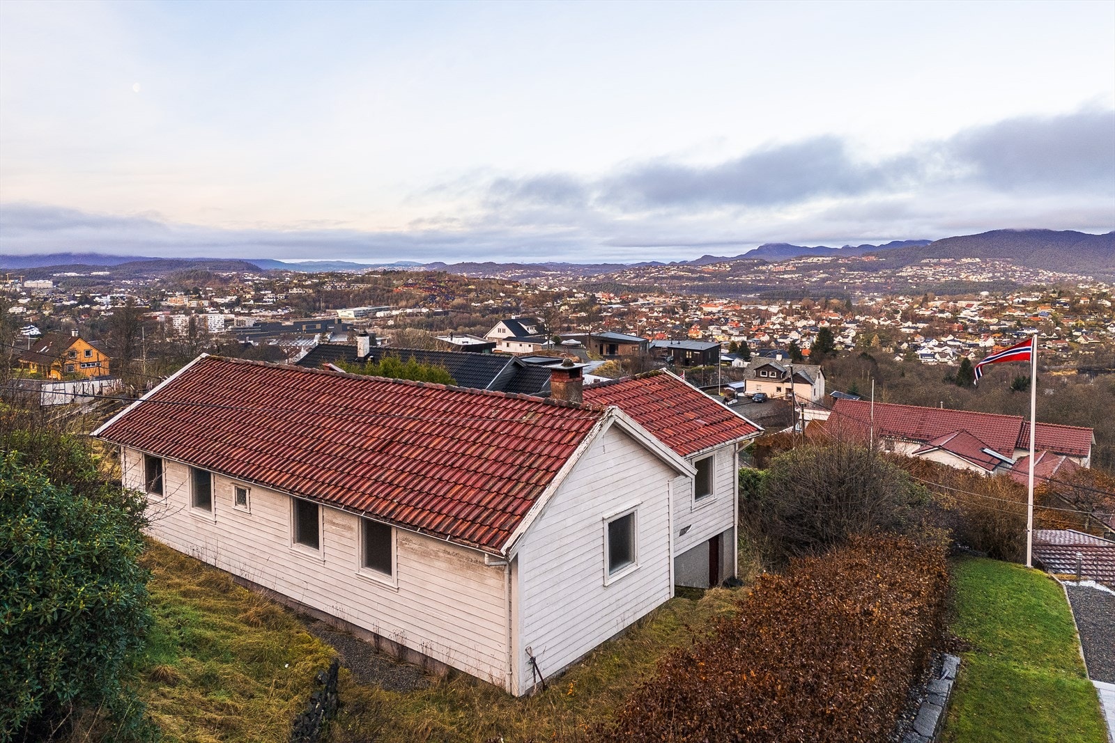 Nydelige sol- og utsiktsforhold. Galleribilde