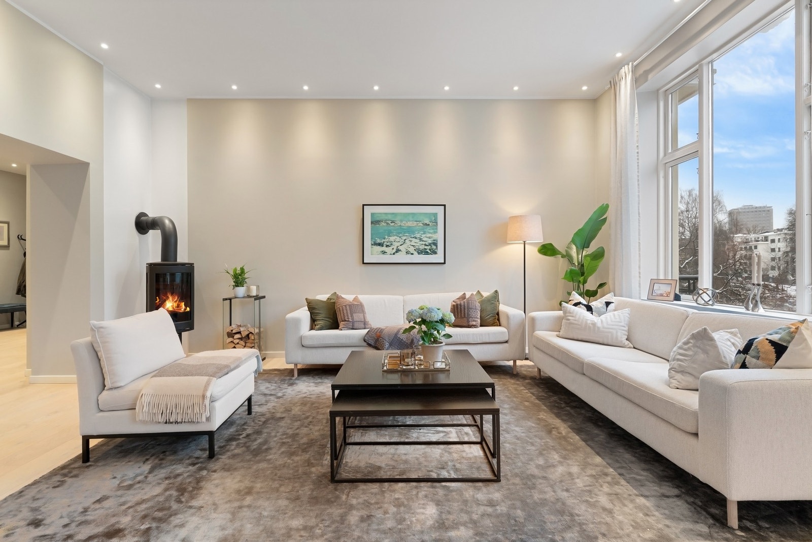 Den imponerende takhøyden er målt til over 3 meter. Galleribilde