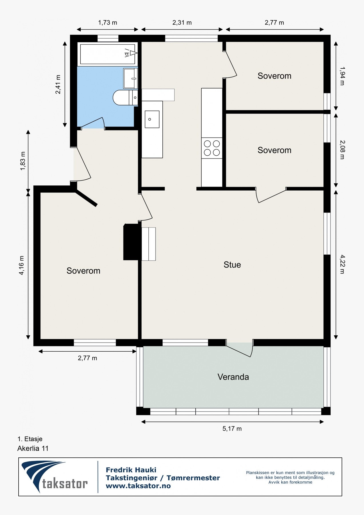 Planløsning. Galleribilde