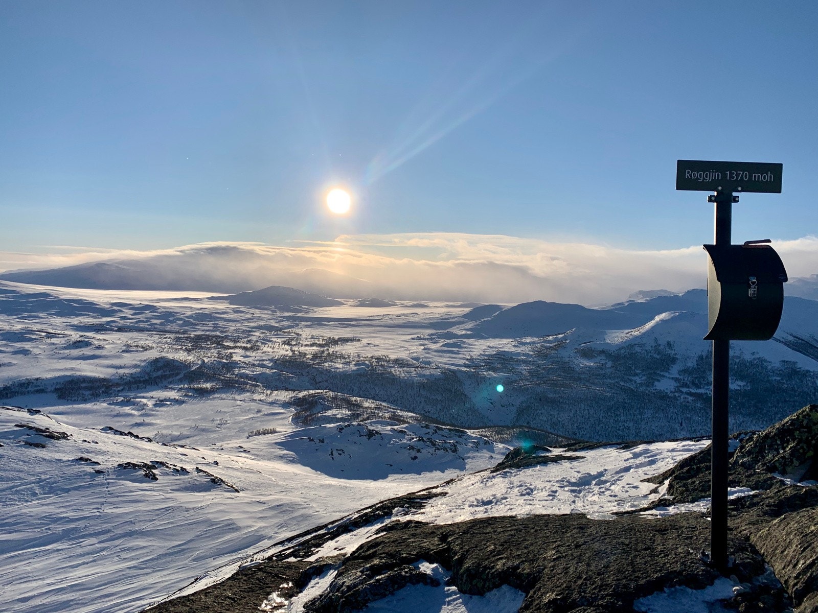 Topptur - bilde tatt av eier. Galleribilde