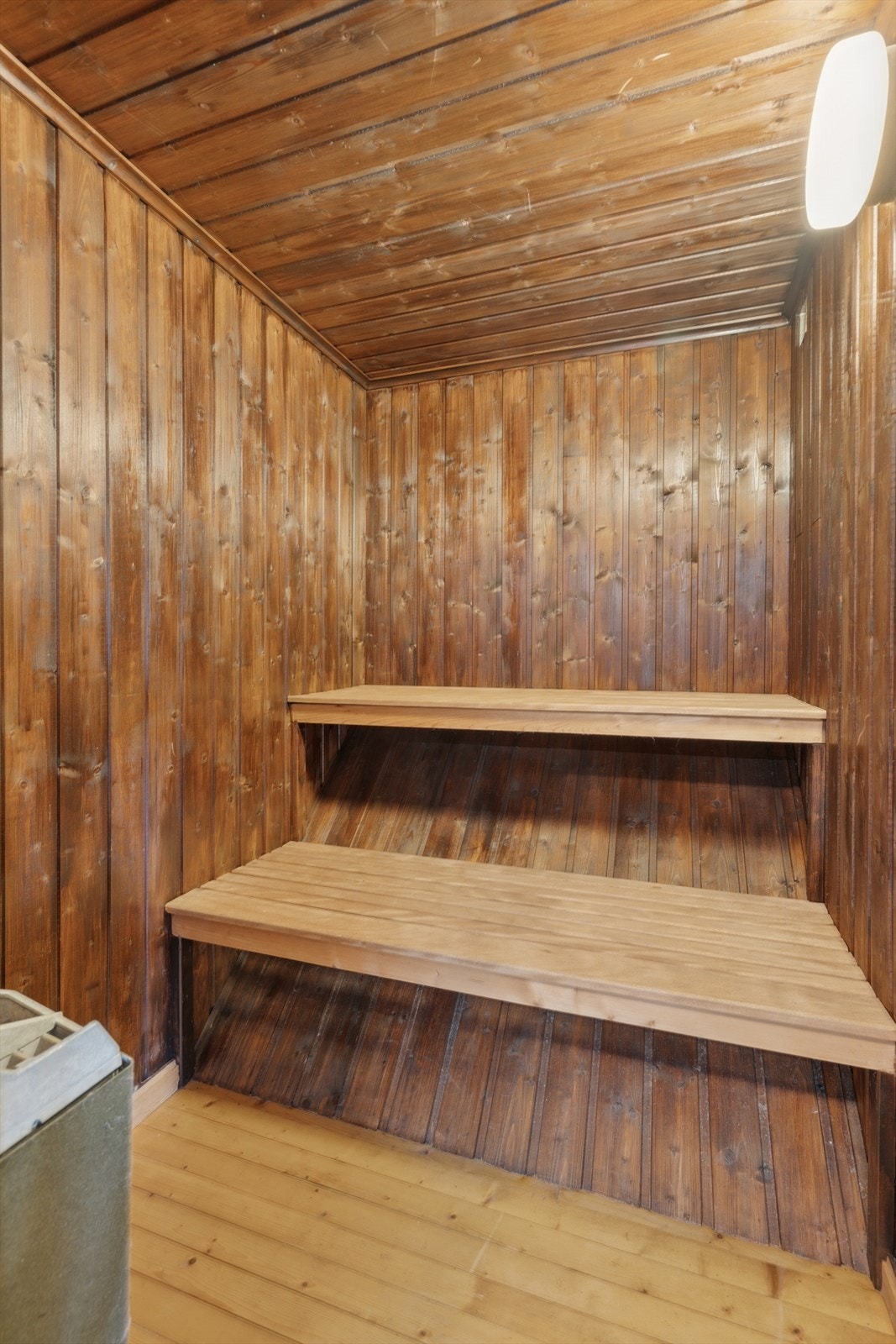 Badstue innenfor baderommet i første etasje Galleribilde