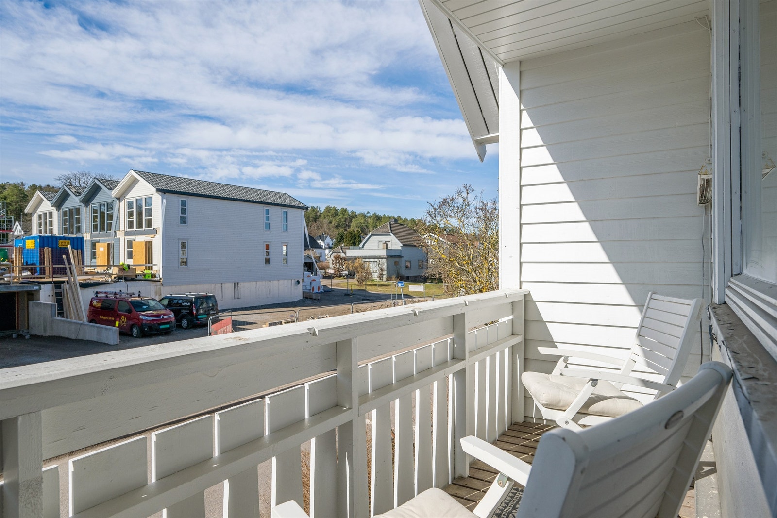 Balkongen- her er det svært solrikt! Galleribilde