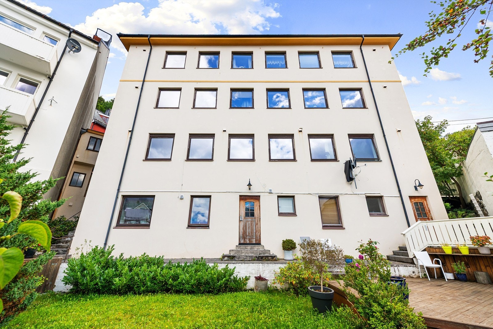 Fasade mot syd Galleribilde