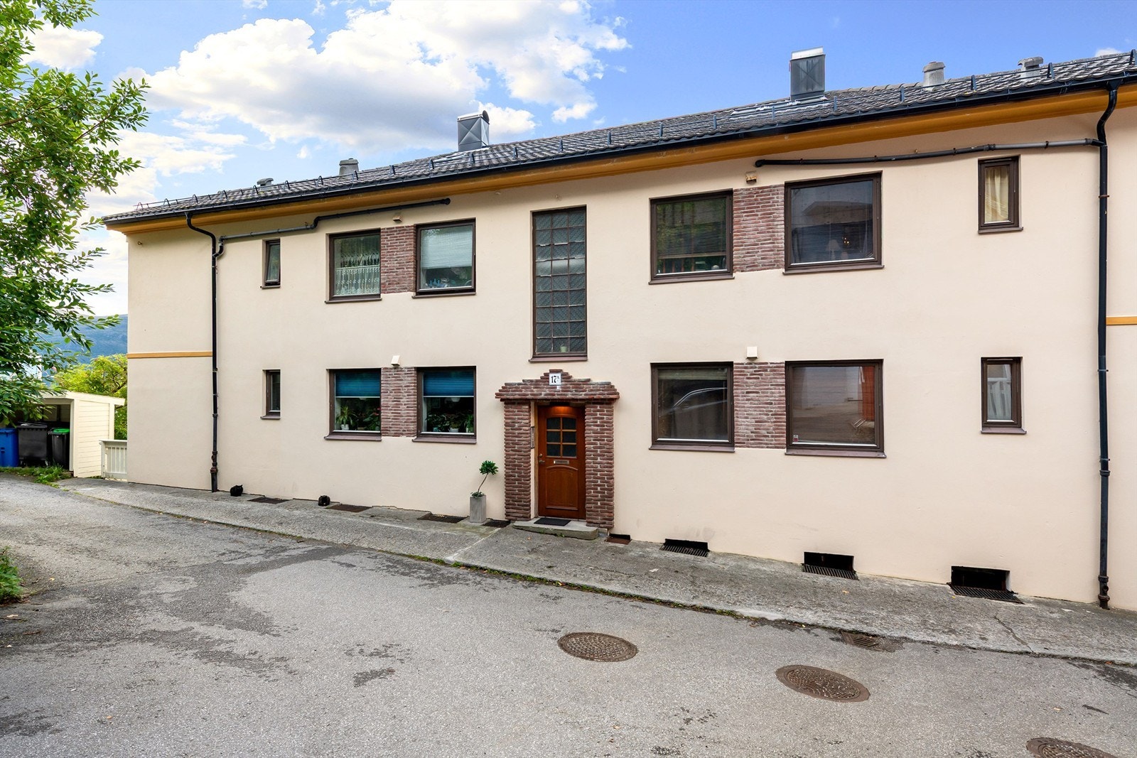 Fasade av eiendommen mot Grensegata Galleribilde