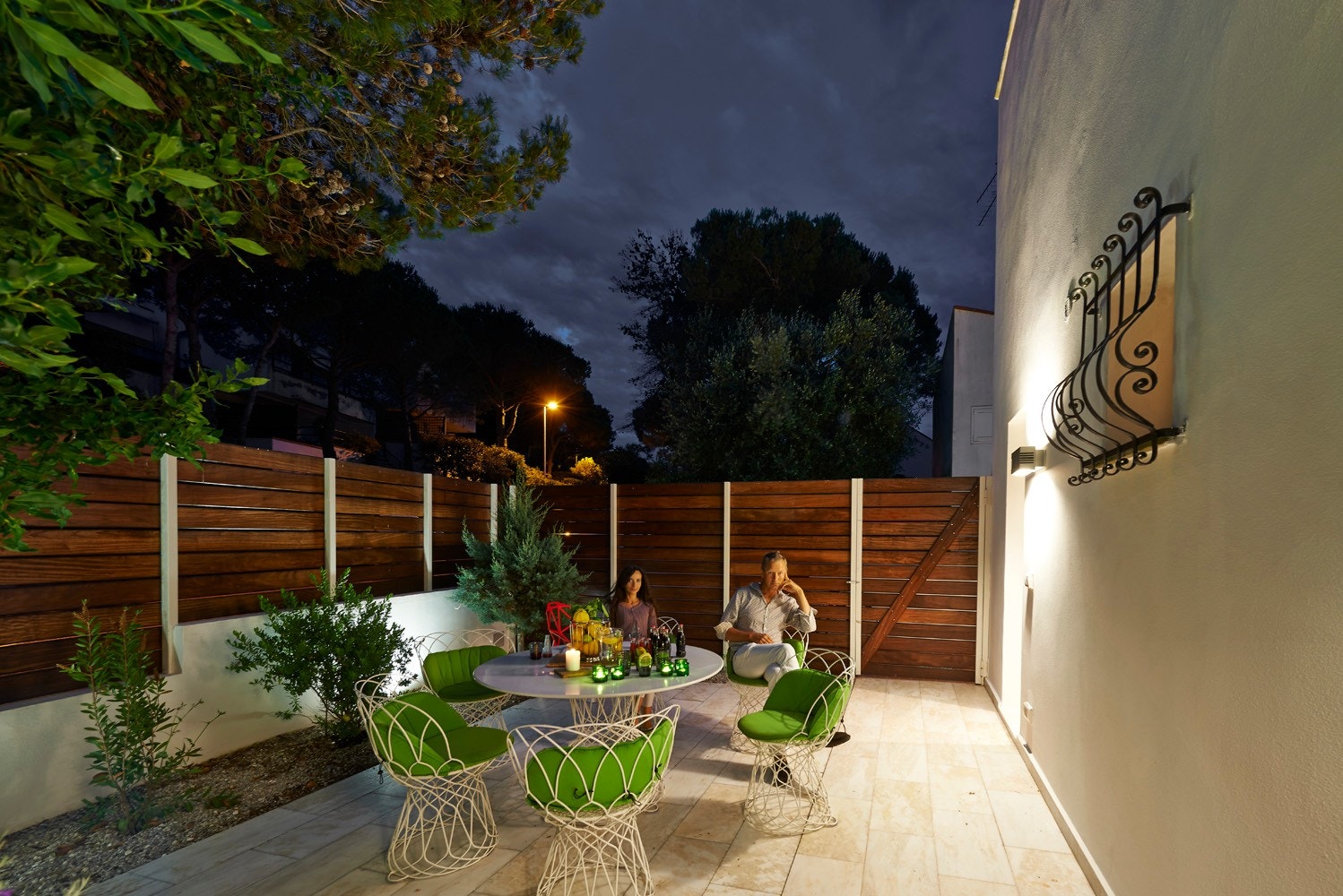 Foto av vårt prosjekt Case Study House som vi utførte på nabobolig Galleribilde