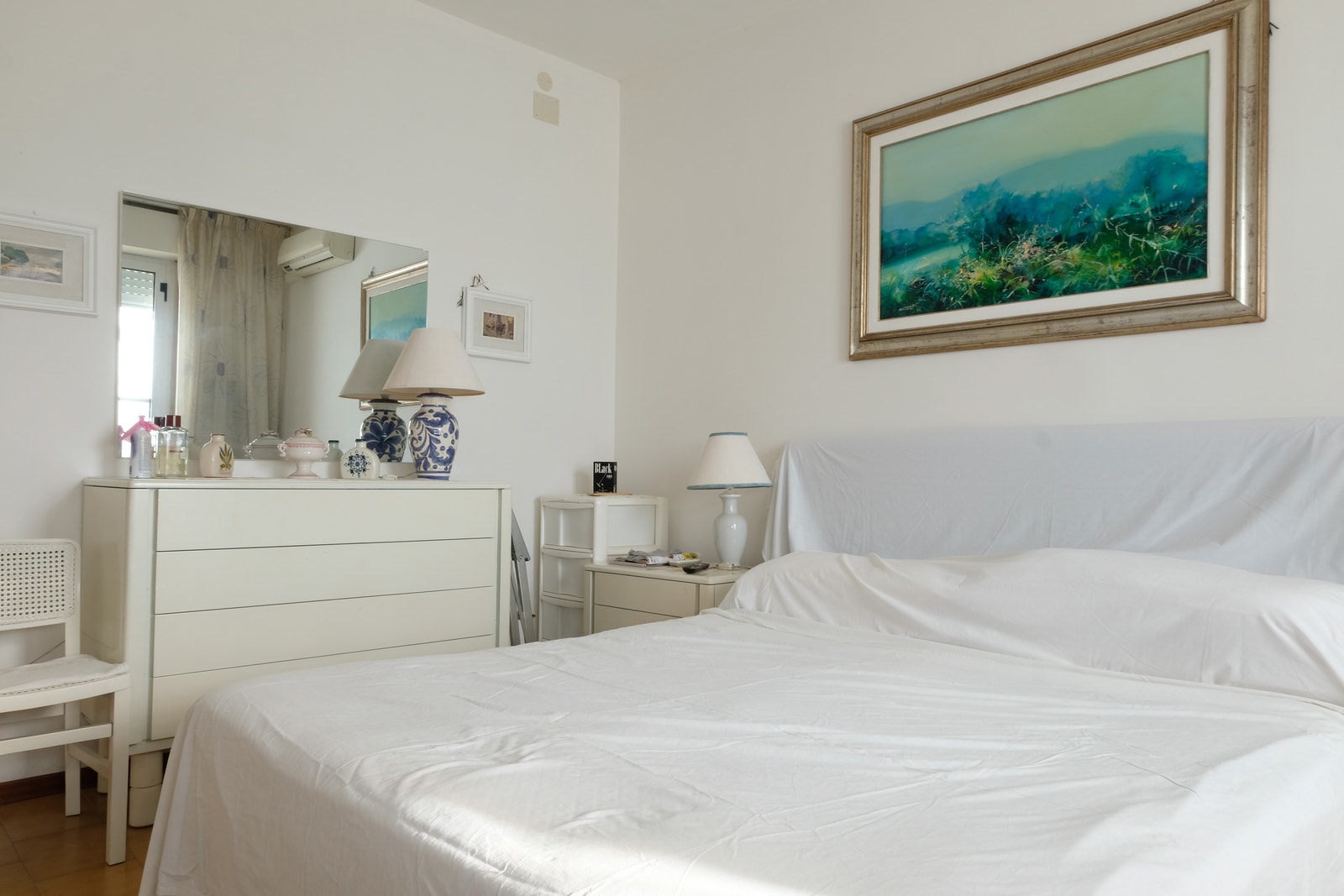 Det store soverommet som vender mot kysten Galleribilde