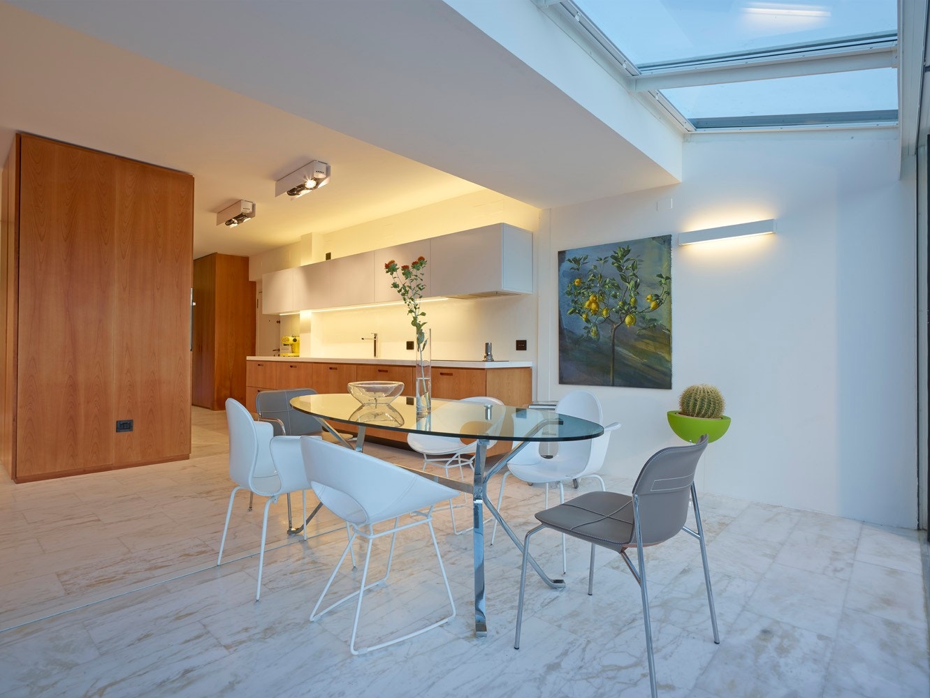 Foto av vårt prosjekt Case Study House som vi utførte på nabobolig Galleribilde