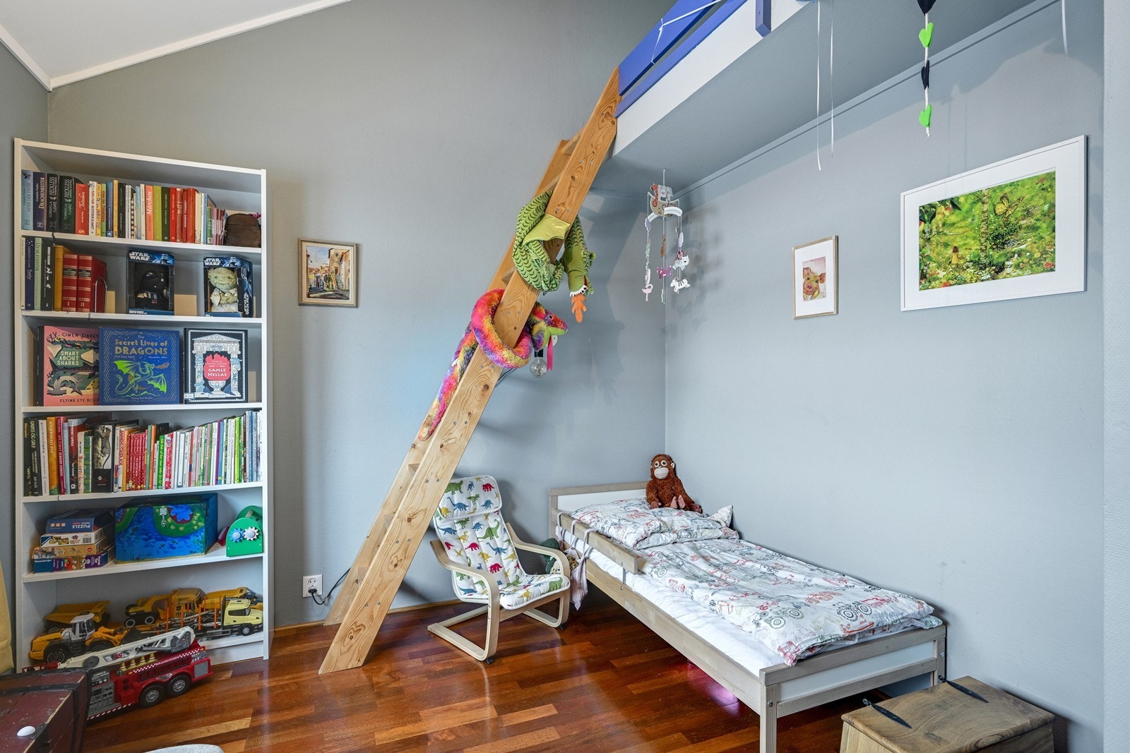 Soverom 2 med hems Galleribilde